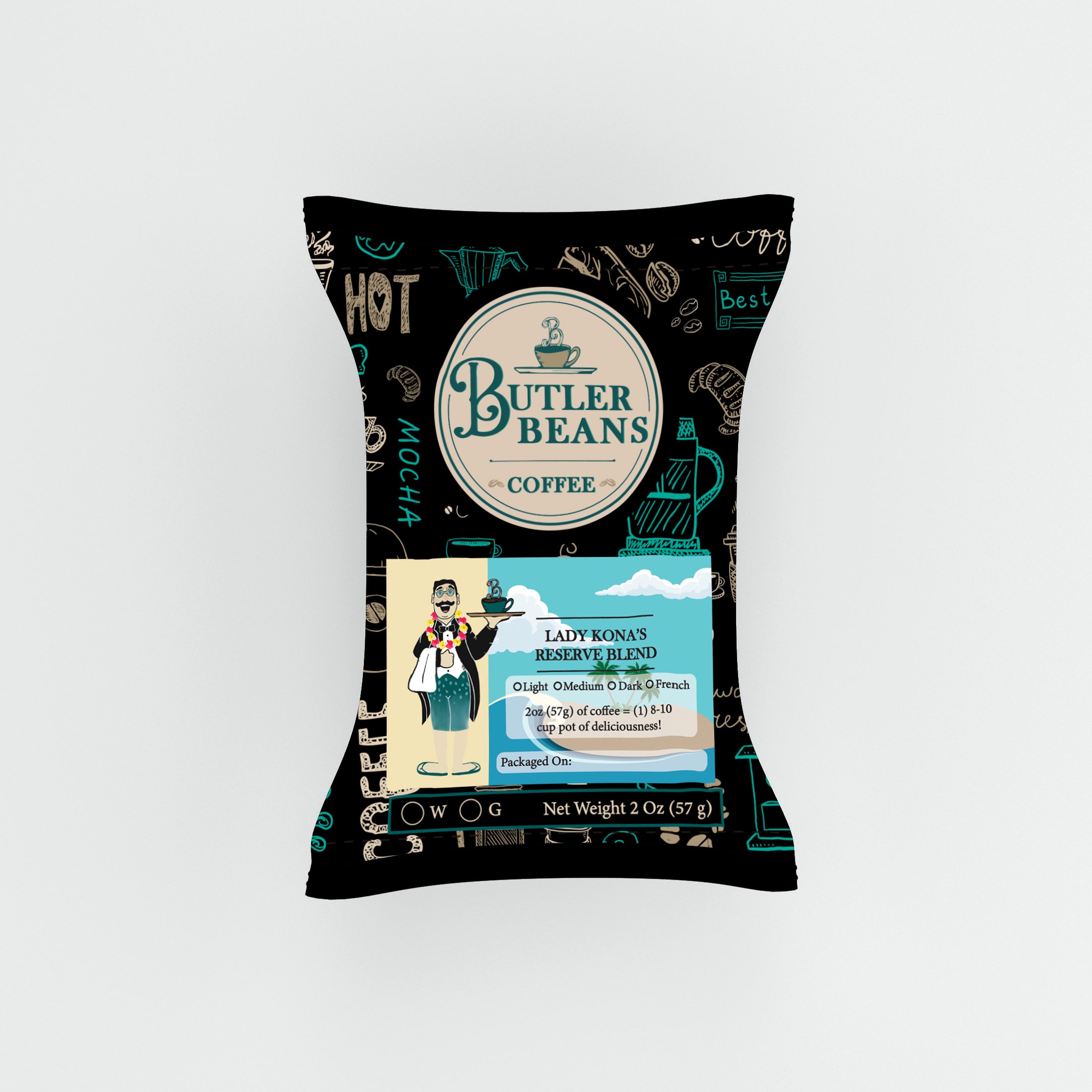 Lady Kona’s Reserve Blend – Smooth Hawaiian-Inspired Coffee | Butler Beans Coffee Butler Beans Coffee