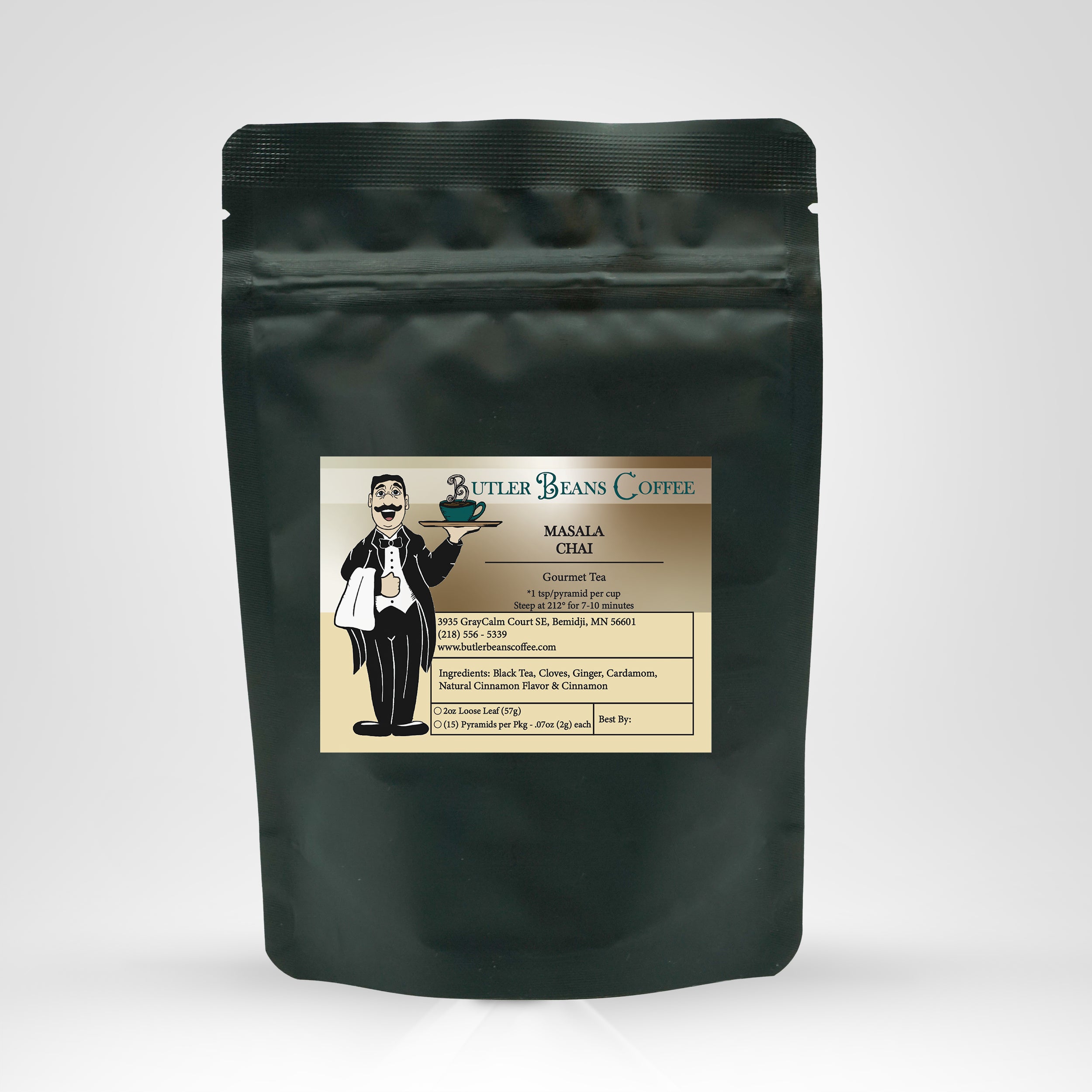 Masala Chai Tea Tea & Infusions Butler Beans Coffee