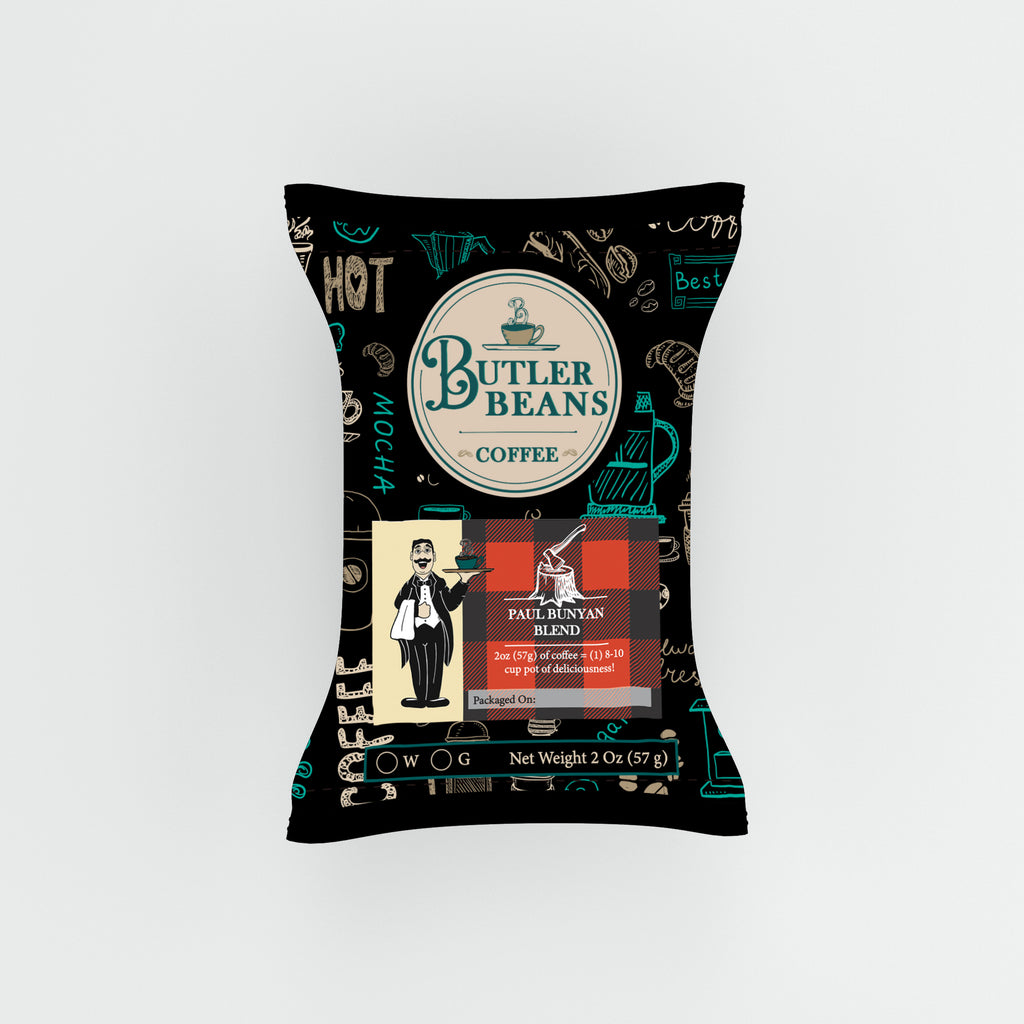 Paul Bunyan Blend Coffee – Big Bold Fresh French Roasted Coffee | Butler Beans Coffee Butler Beans Coffee