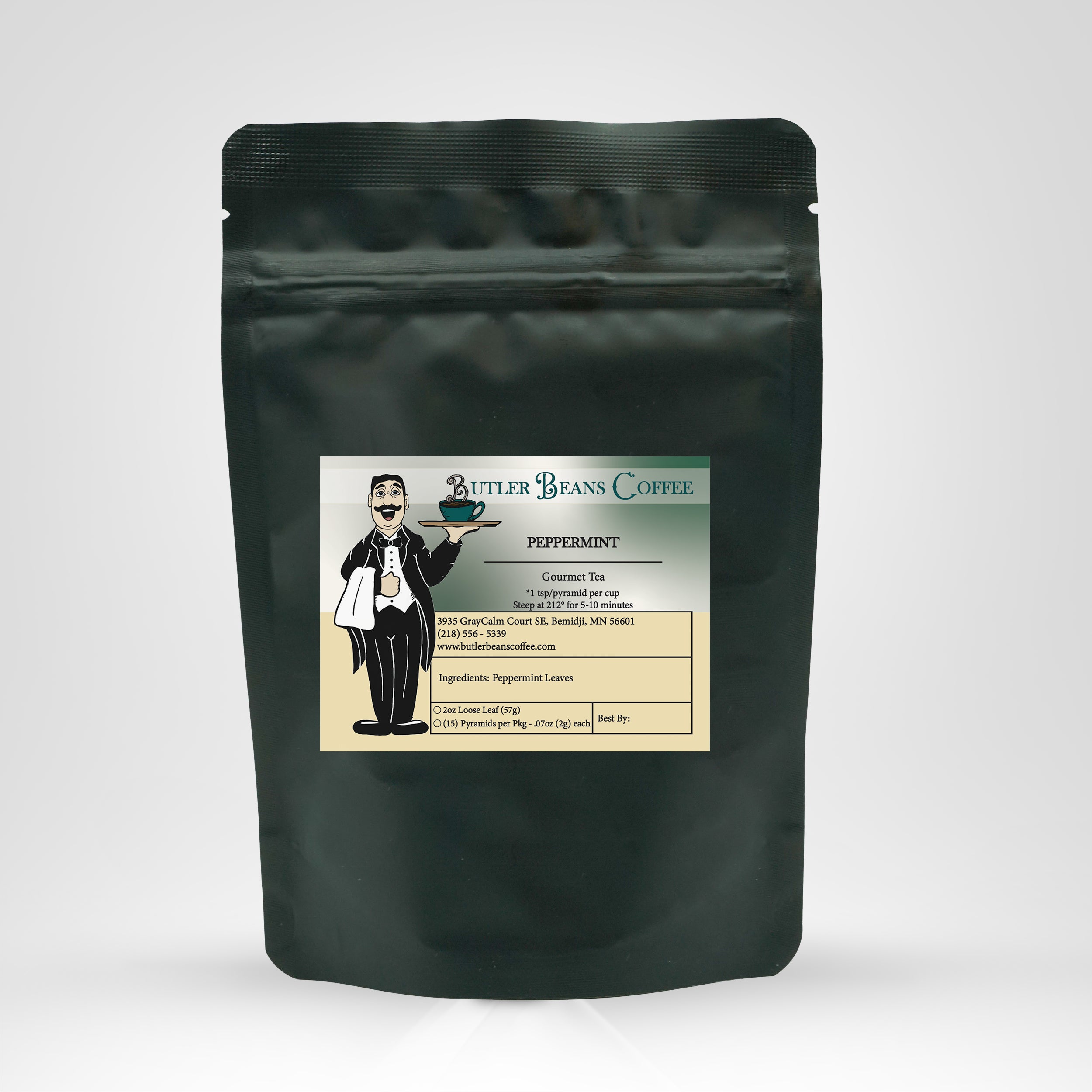 Peppermint Tea Tea & Infusions Butler Beans Coffee