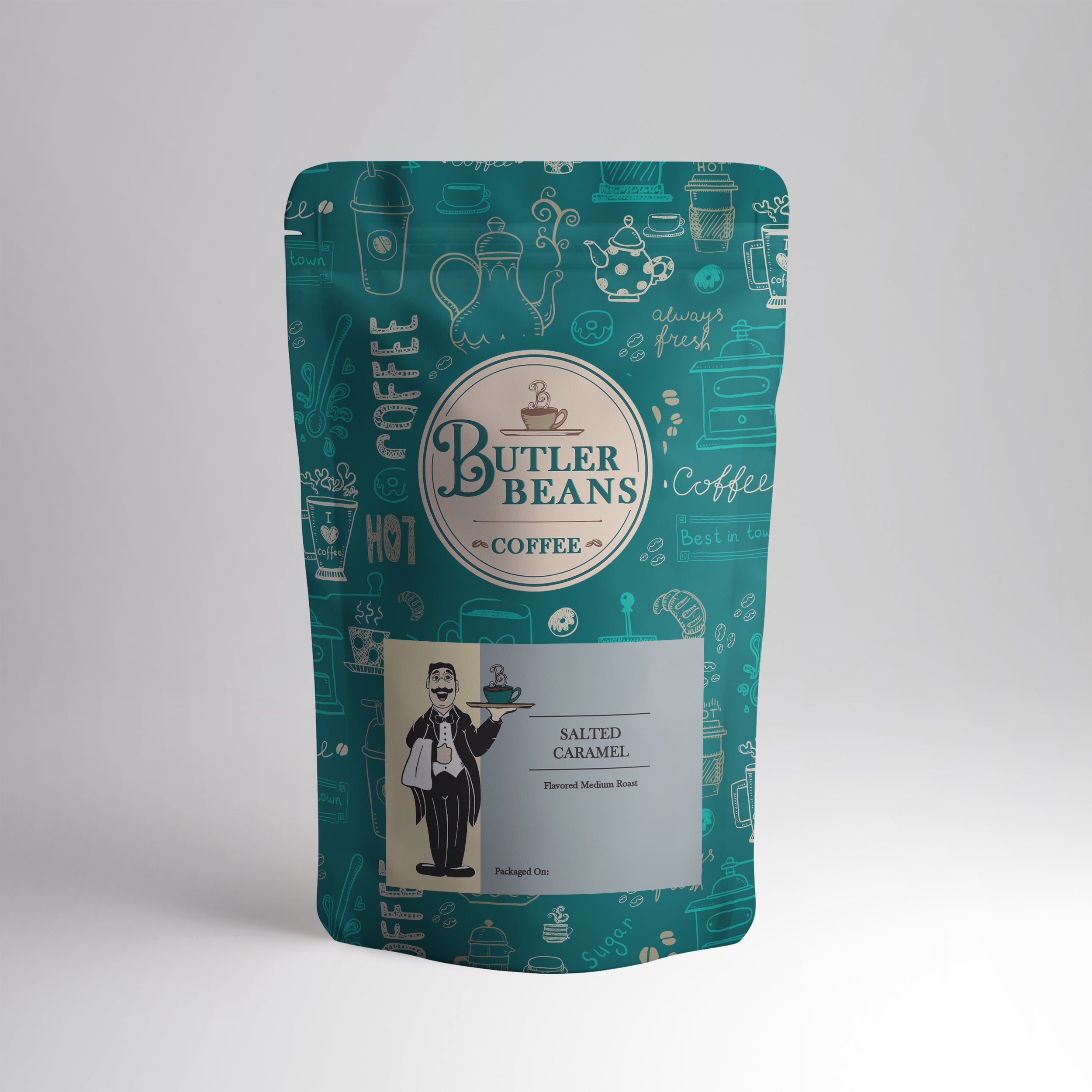 Salted Caramel Flavored Coffee – Sweet & Salty Gourmet Blend | Butler Beans Coffee Butler Beans Coffee