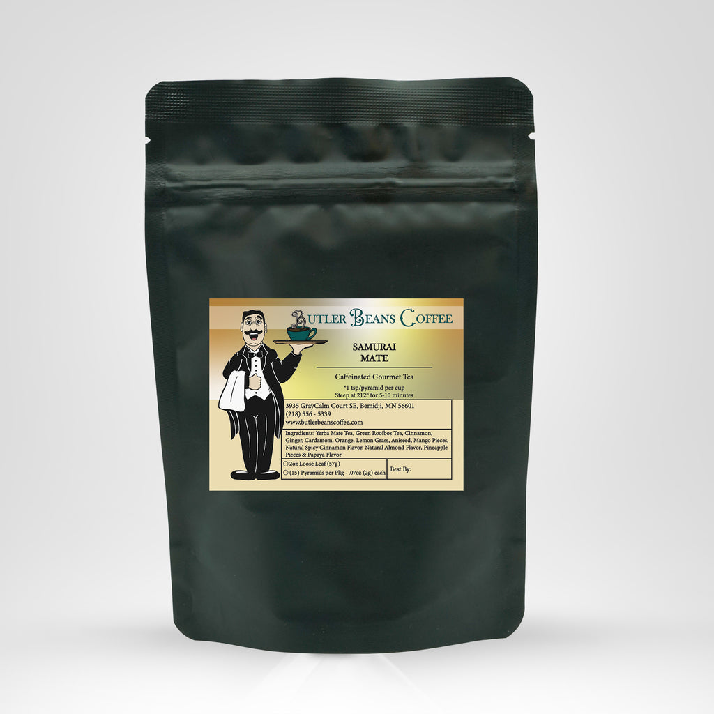 Samurai Mate Tea Tea & Infusions Butler Beans Coffee