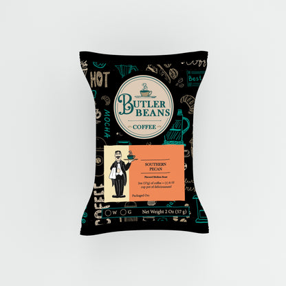 Southern Pecan Flavored Coffee – Rich Nutty & Buttery Blend | Butler Beans