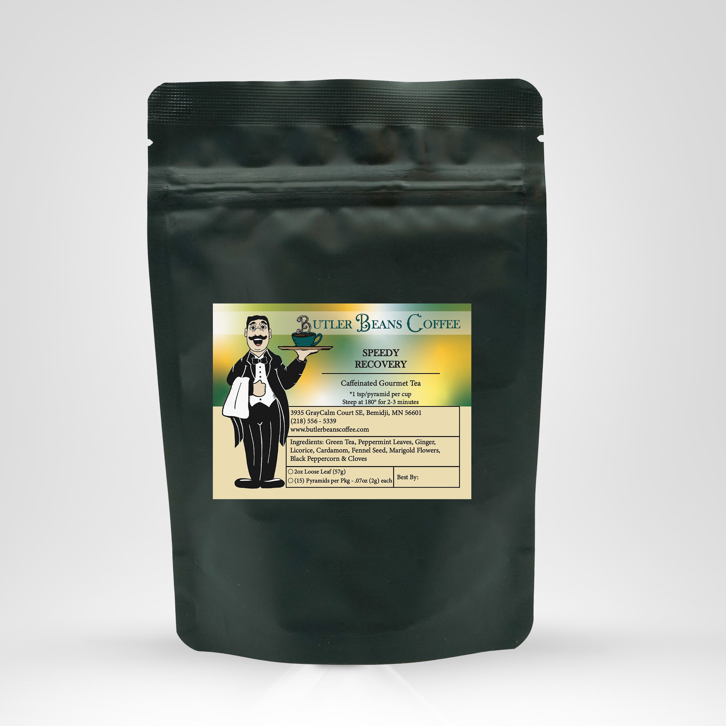 Speedy Recovery Tea Tea & Infusions Butler Beans Coffee