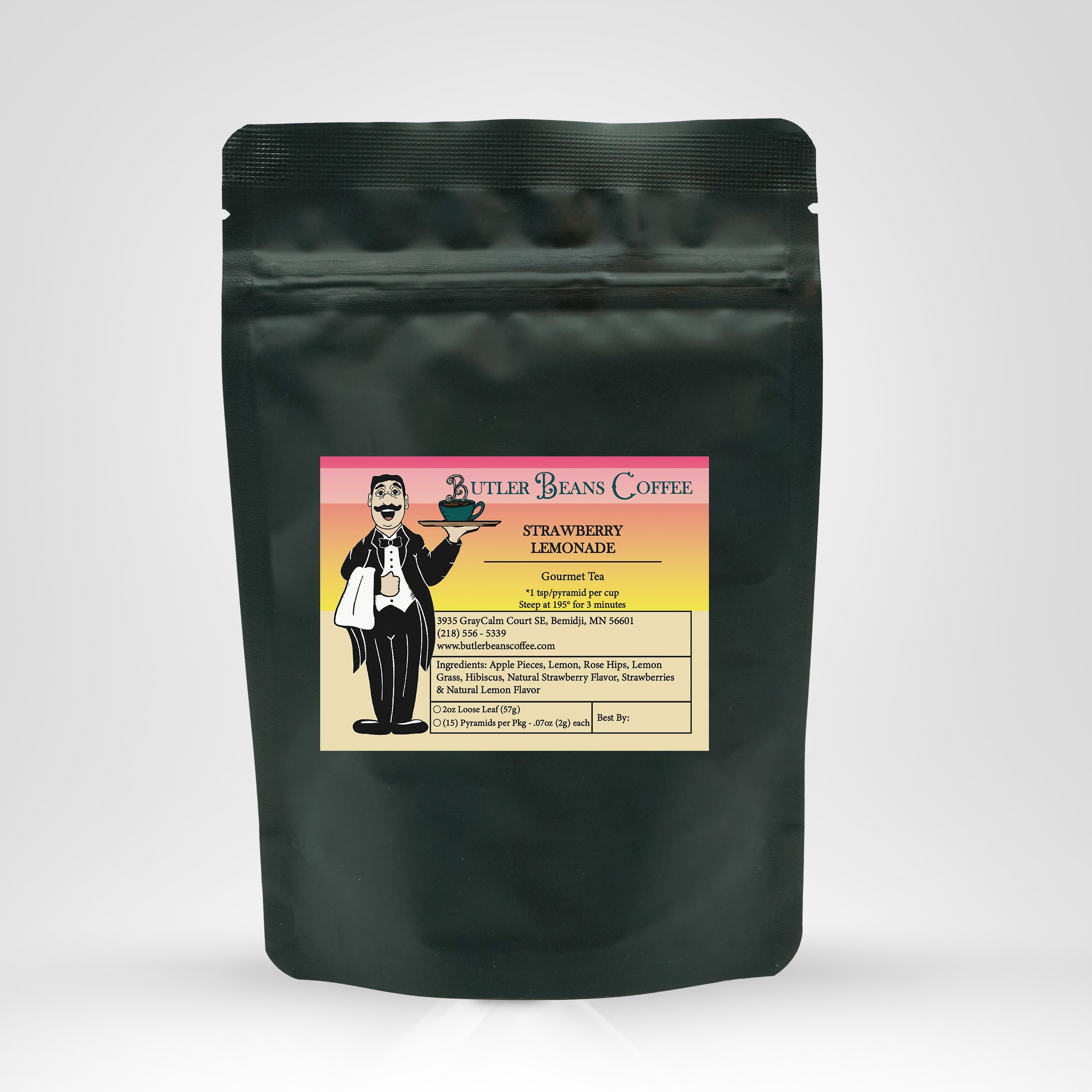 Strawberry Lemonade Tea Tea & Infusions Butler Beans Coffee