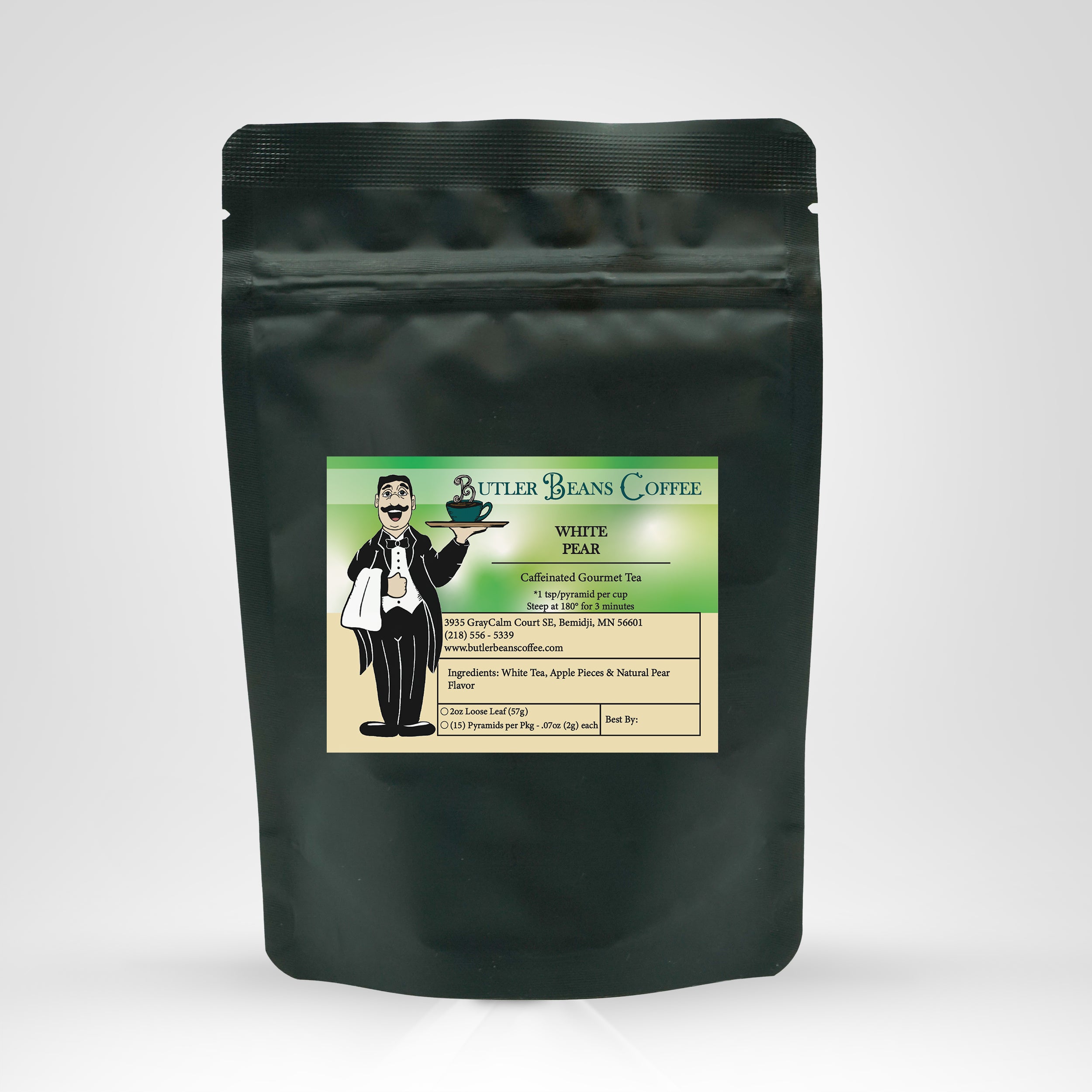 White Pear Tea Tea & Infusions Butler Beans Coffee