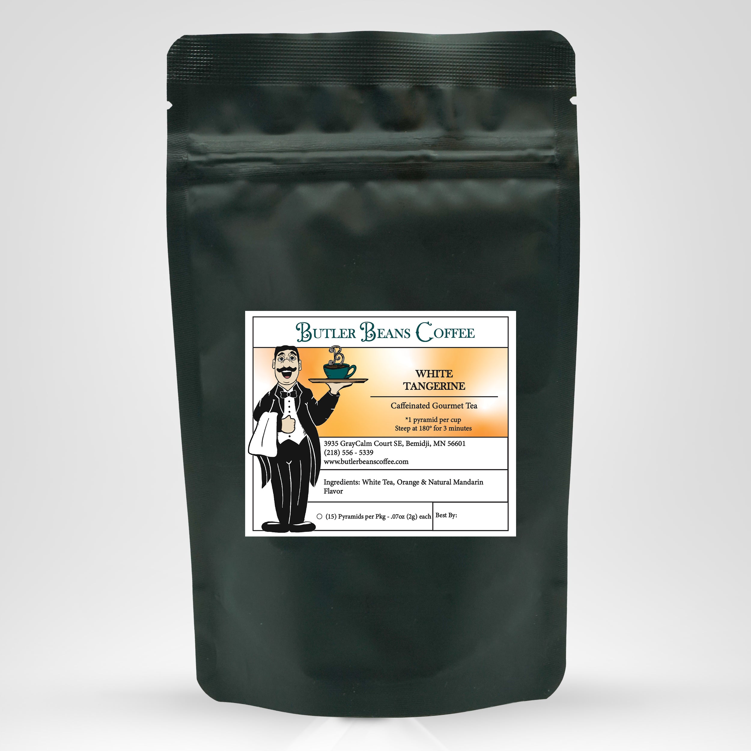 White Tangerine Tea – Butler Beans Coffee